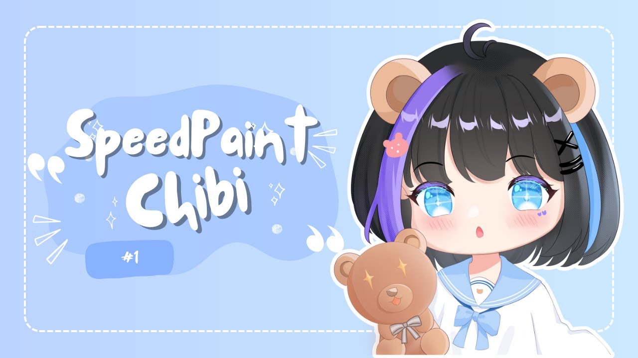 [SPEED PAINT] DRAW SIMPLE CHIBI CLIP STUDIO PAINT YouTube