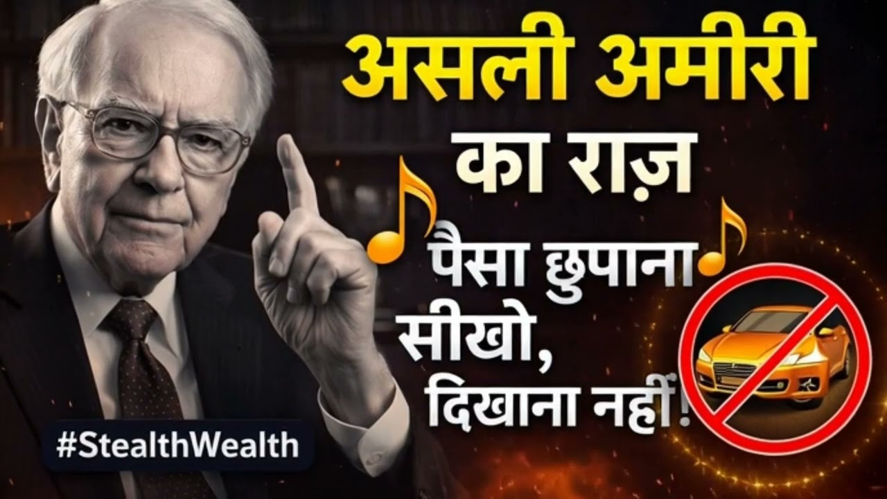 असली अमीर क्यों दिखावा नहीं करते? | Warren Buffett Secret Rule
