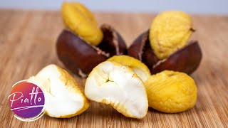 How to Peel Chestnuts Easily, Quickly, Safely!