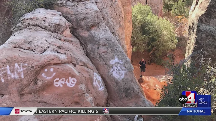 Graffiti found at Arches National Park shows the impact of the government shutdown, former parks emp