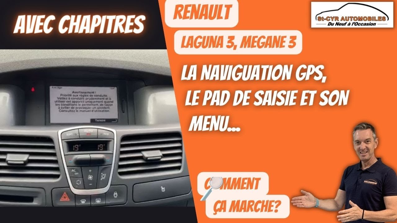 Renault Guide complet GPS, radio, paramètres essentiels…Laguna 3