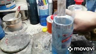 Покраска Хундай солярис с переходом базы и лака.