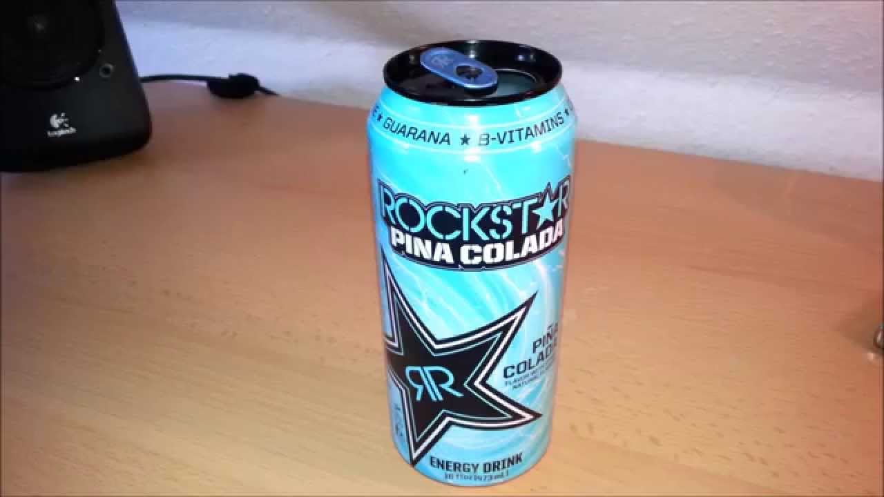 Energy Drink Review Rockstar Pina Colada [Deutsch/German] (US) YouTube