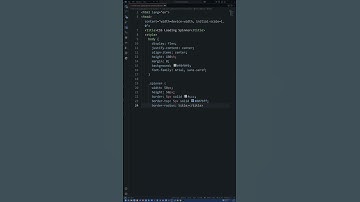 Create a CSS Loading Spinner in 60 Seconds! ⏳
