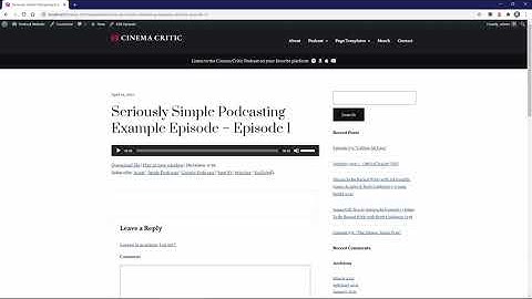 Getting started with Seriously Simple Podcasting WordPress plugin by Castos
