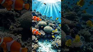 A Colorful Underwater Paradise | Beautiful Tropical Fish in Crystal Clear Ocean 🐠🌊