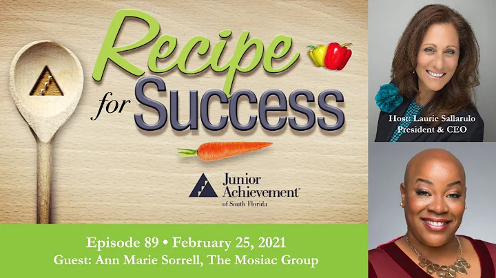 Recipe for Success, with Guest Ann Marie Sorrell, ...
