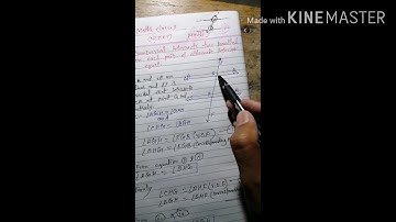 Ncert class9  theorem 6.2 maths classes by Saurabh Sir