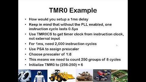 Introduction to PIC Timer Modules