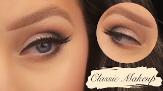 CLASSIC NEUTRAL SMOKEY EYE WITH WINGED LINER | EIMEAR MCELHERON