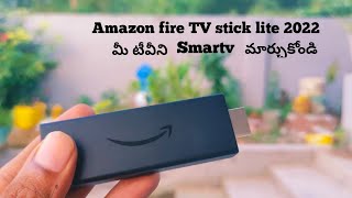 Amazon fire TV stick Lite 2022 |Set up & Review||In||Telugu