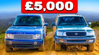 Toyota Land Cruiser vs Range Rover: CORRIDA OFF-ROAD!