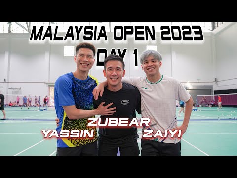 Malaysia Open Day 1 - Ketiak Basah!😅