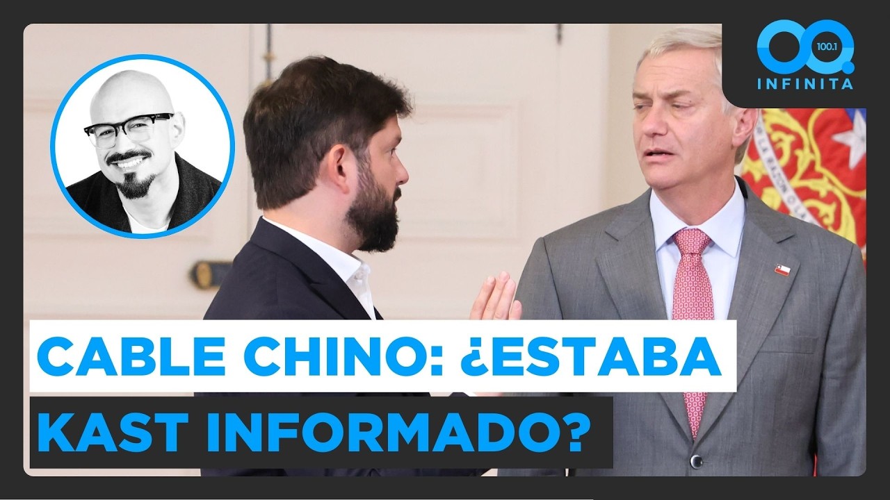 “Habló semanas antes con Kast”: Boric revela detalles de la negociación del cable chino