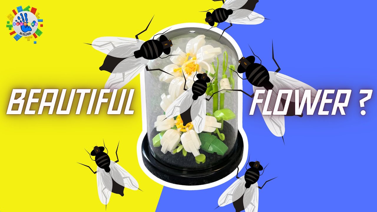 Lego Flower Tutorial Lego Flowers, I Build Beautiful Lego Flower (Tutorial 1) SATISFYING ...
