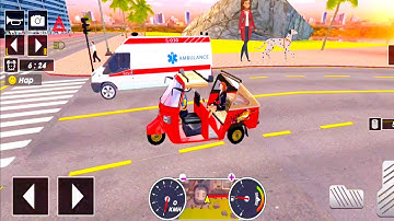 Tuk Tuk auto rickshaw driver game - rickshaw driving fans - Android iOS Gameplay #27