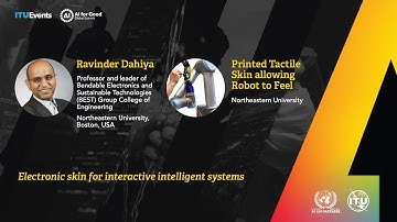 Electronic skin for interactive intelligent systems