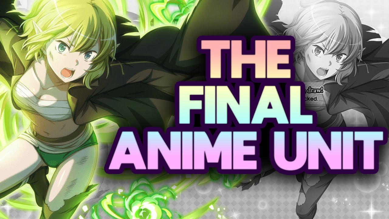 PVP OR PVE?! THE FINAL ANIME GACHA UNIT IS HERE! NEW RYU LION DETAILS