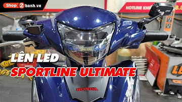 Honda Wave RSX Fi đã có đèn led 2 tầng rồi AE ơi! Chính hãng Zhi.pat phiên bản Sportline Ultimate