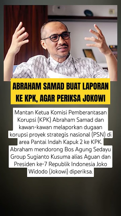 Ayo Kpk, Berani Nggak?