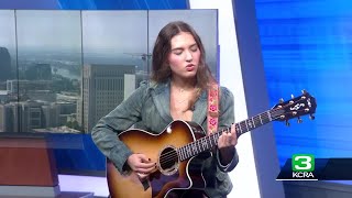 Farm-to-Fork Festival singer Zia Victoria performs in KCRA 3 studio