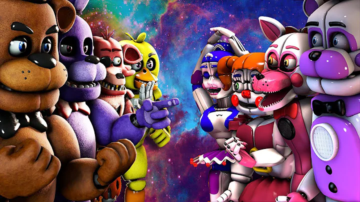 Top 10: Best Five Nights at Freddy's FIGHT Animati...