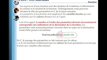 Programmation C : 8 - Les fonctions (part 1)