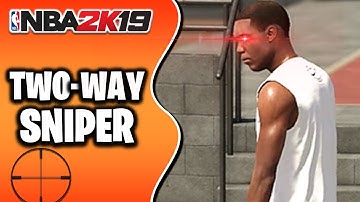 A Two Way Sniper Was Born With This Build | NBA 2K19 Best Build