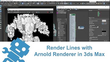 Render Lines with Arnold Renderer in 3ds Max