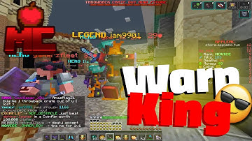 Became Warp KIng In Apple Mc | LifeSteal Realm ( season 5 ) | AppleMc minecraft server .