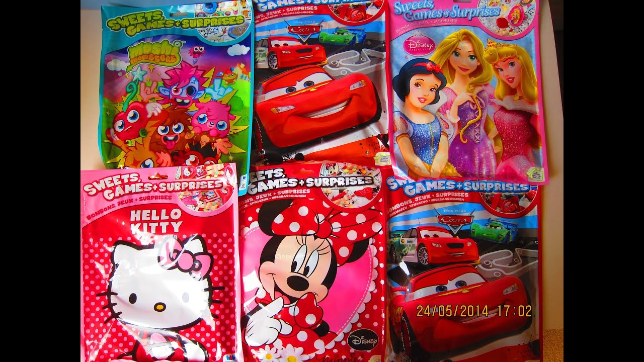 6 Mega Blind Bags Surprise Toys Fun Unboxing Kids Entertainment YouTube