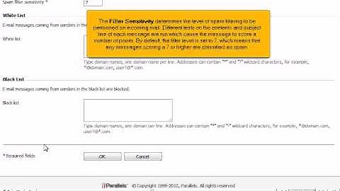 How to use the Spam Filter and Antivirus Protection in Plesk