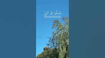 إن الله وملائكته يصلون على النبي | سورة الأحزاب | بصوت محمد أيوب #سورة_الأحزاب #محمد_ايوب #اكسبلور