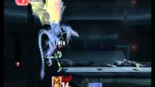 NintendoSword's Brawl MTCHW Request Ridley Battle (Metroid Other M)