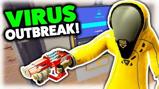 VIRUS OUTBREAK Kills Lots Of Players I HAVE TO MAKE THE CURE!  - Gmod DarkRP LIFE #38