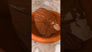 clay item crushing with dipping ready chocolaty paste 🤤 #oddlysatisfying #asmr#satisfying#viral