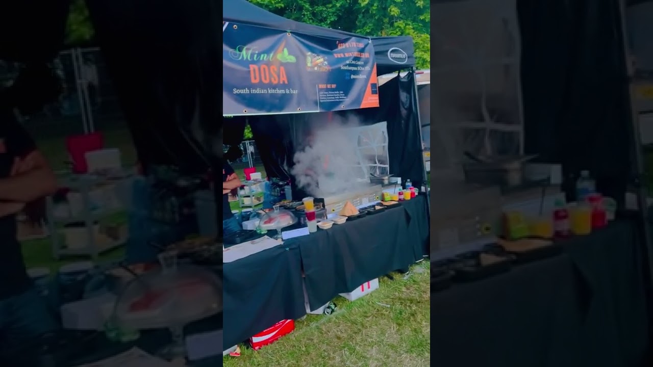 Southampton Mela 2022 | Mint Dosa Stall | Food Stalls | Hampshire Celebrations | Live Food Stall