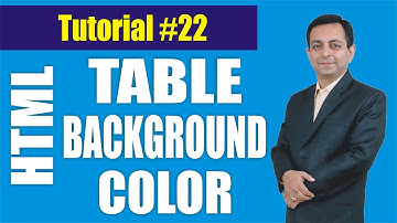 293# Background Color of Table in HTML (Hindi) || HTML Tutorial 22