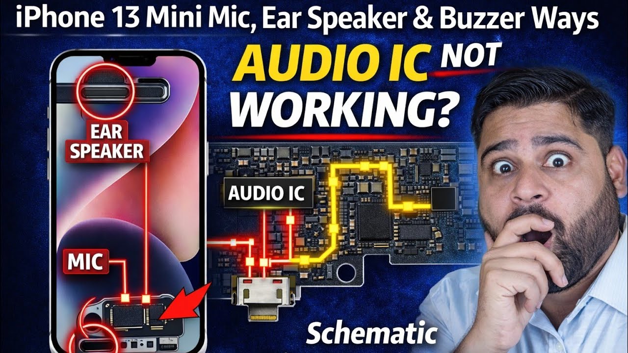 iphone 13 mini speaker microphone not working