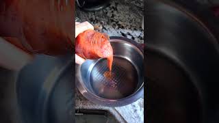 Rotini Pasta With Mariano Red Sauce & Caramel Flan A Delicious And Exotic Indian Dish