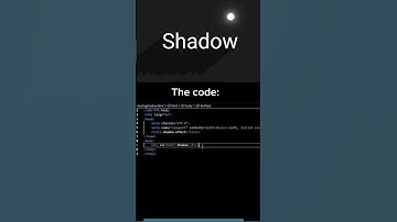 Shadow Effect | HTML CSS | Coding Shorts 🖇️ #coding #shorts #computerscienceconcepts #html #css