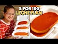 3 FOR 100 PHP NA LECHE FLAN! PWEDE KAYA? | Precy Meteor