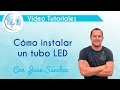 Cómo instalar un tubo LED T8