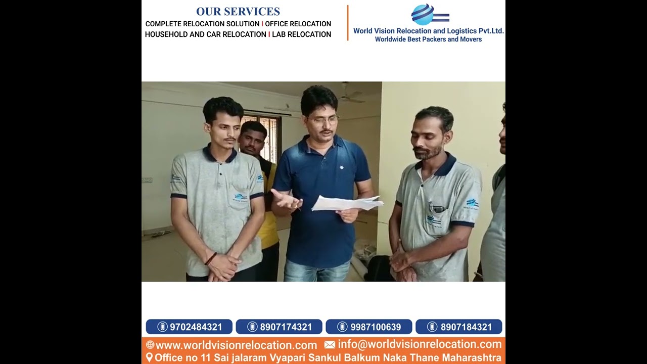 Customer Review | Shifting From Mumbai to Chandrapur | World Vision Relocation and Logistics