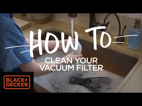 How To Clean A Vacuum Filter - BLACK+DECKER™