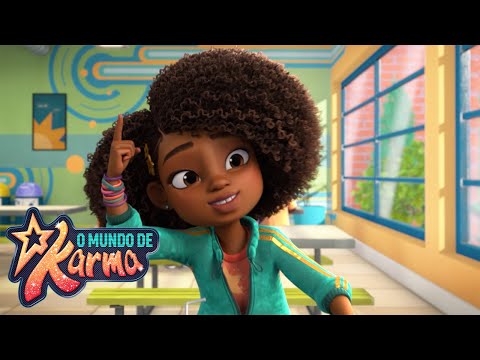 Há um novo clube na escola 🤝🏽🎶 Temporada 3 | O Mundo de Karma | Netflix