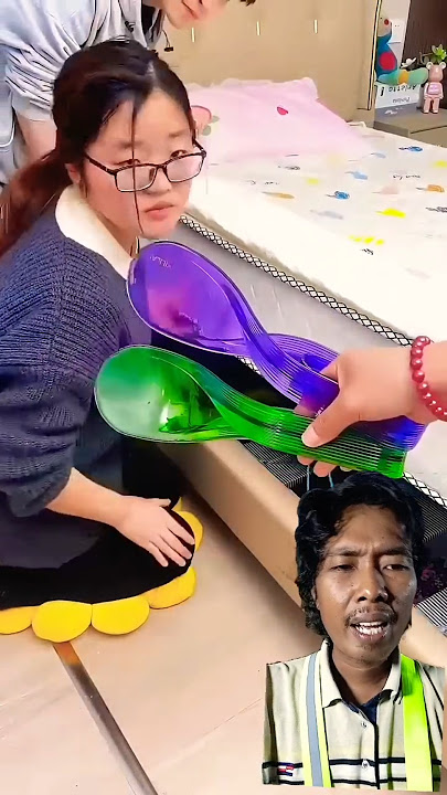 Gunakan centong nasi