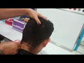 Corte de cabello / casquete regular degrafílado para jóvenes o niños/ clase 26 / Teacherbelleza.com