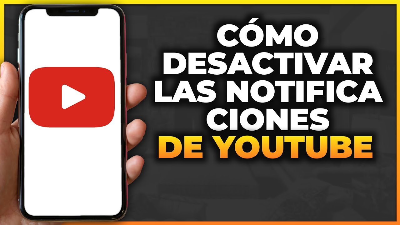 Cómo desactivar las notificaciones de YouTube en Android (2023) - YouTube