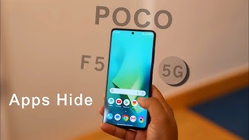 How to Hide Apps in Poco F5 5G | Poco F5 me App Hide Kaise Kare